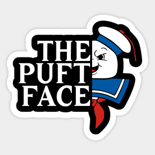 The Puft Face Sticker